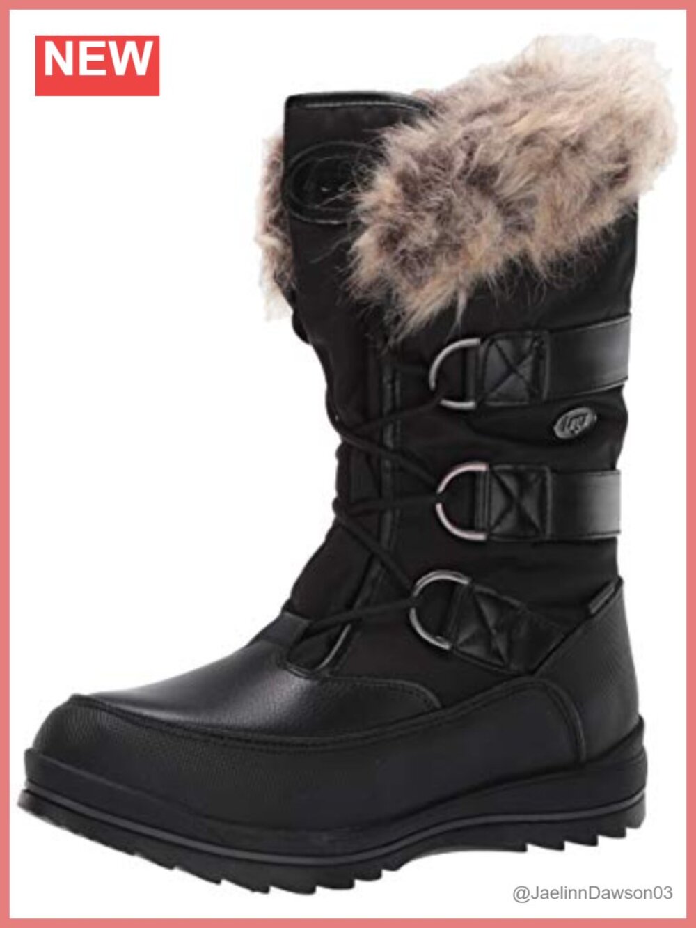 Tundra Faux Fur Classic Chukka Boot Waterproof Mid-Calf